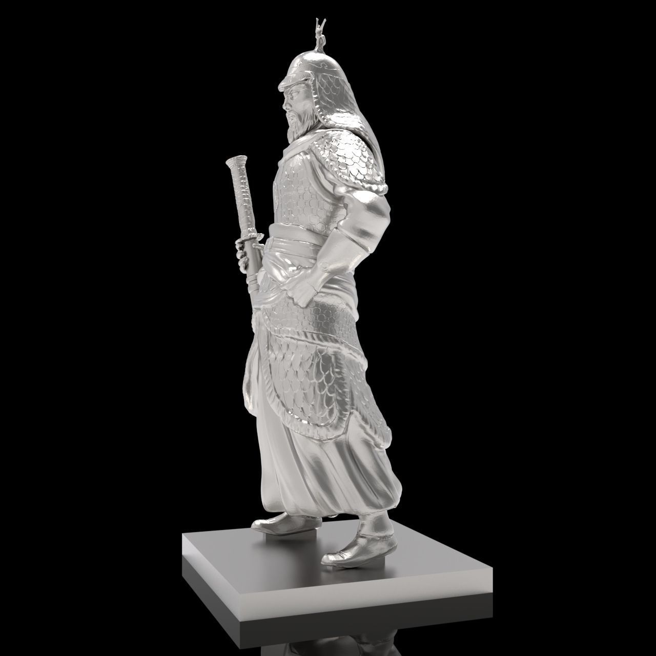 Admiral Yi Sun-Shin A Korean Hero Who Defeated Japan s Navy 3D print model_8