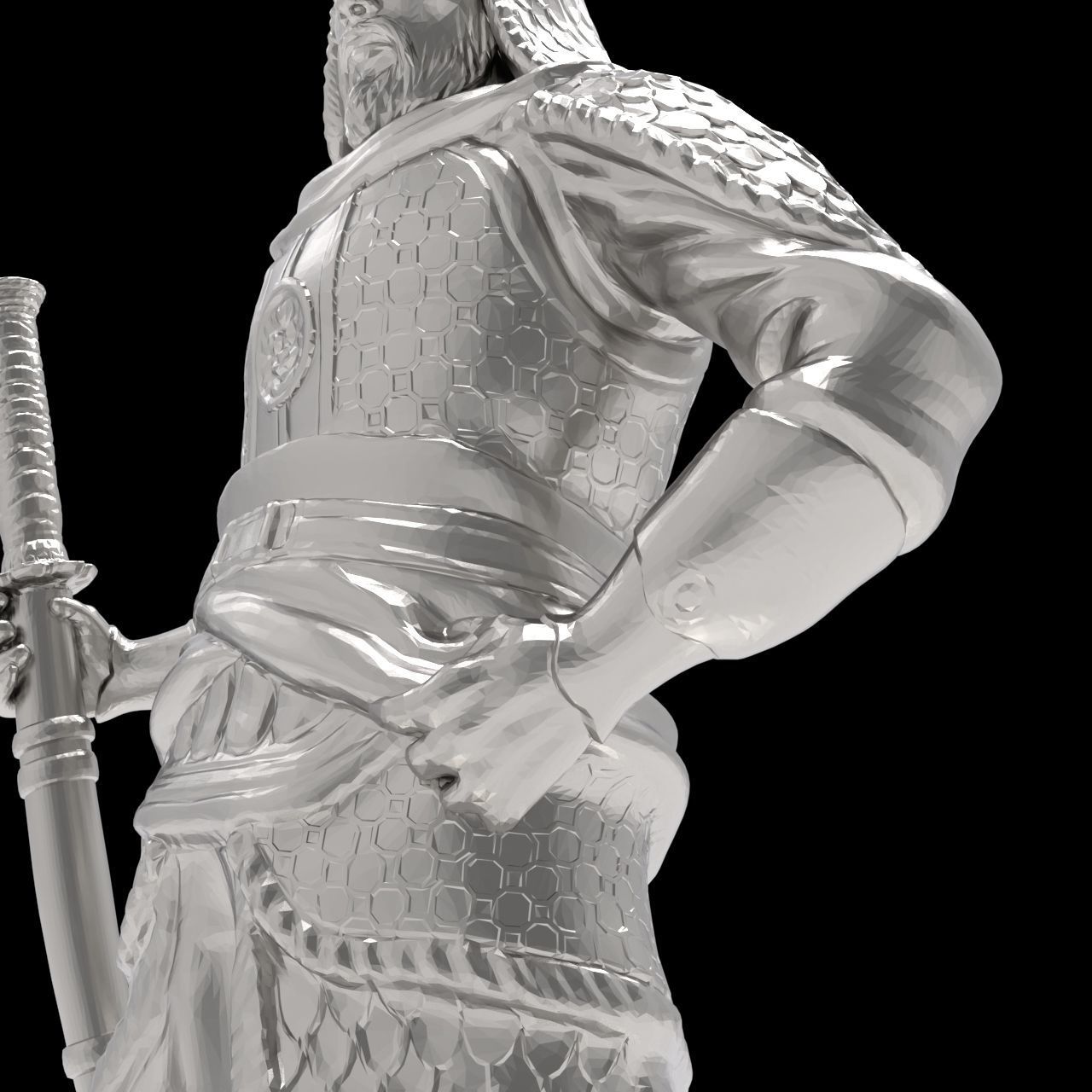 Admiral Yi Sun-Shin A Korean Hero Who Defeated Japan s Navy 3D print model_11
