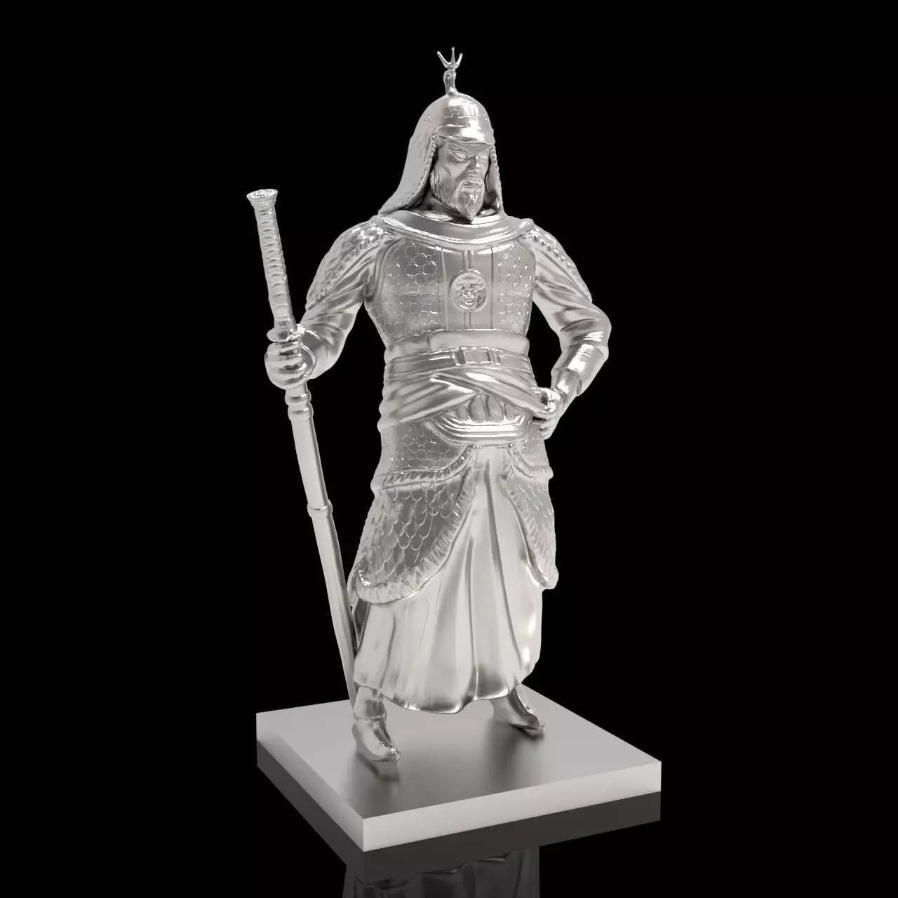 Admiral Yi Sun-Shin A Korean Hero Who Defeated Japan s Navy 3D print model_0