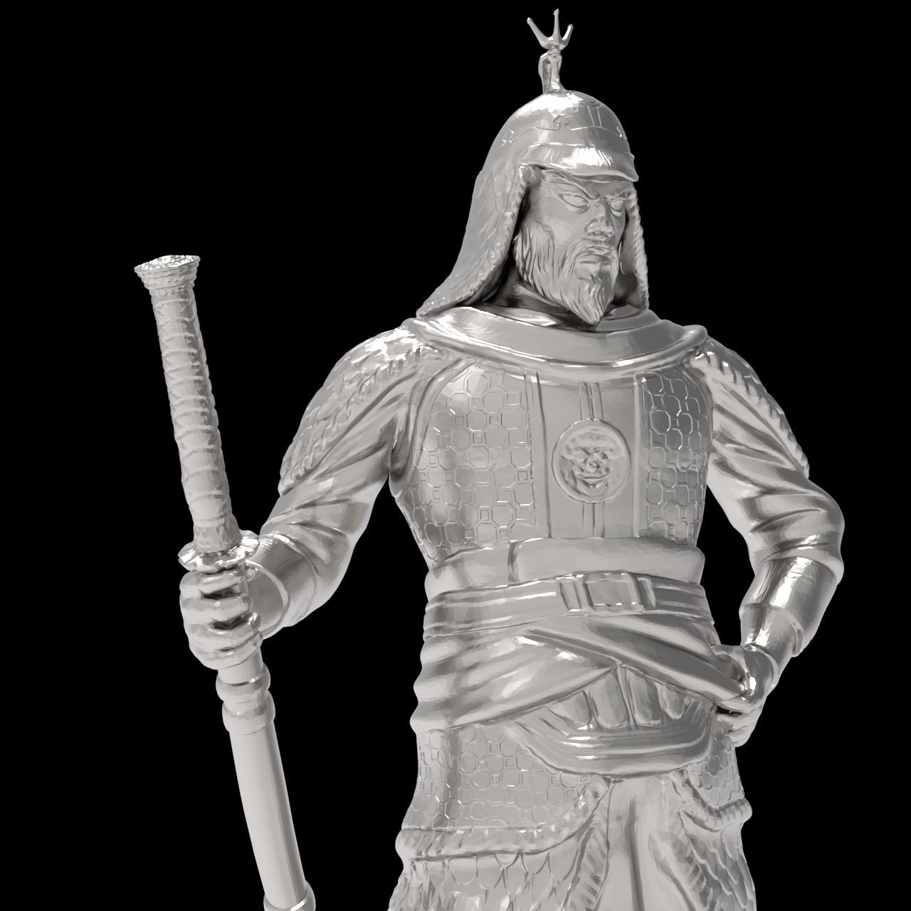 Admiral Yi Sun-Shin A Korean Hero Who Defeated Japan s Navy 3D print model_13