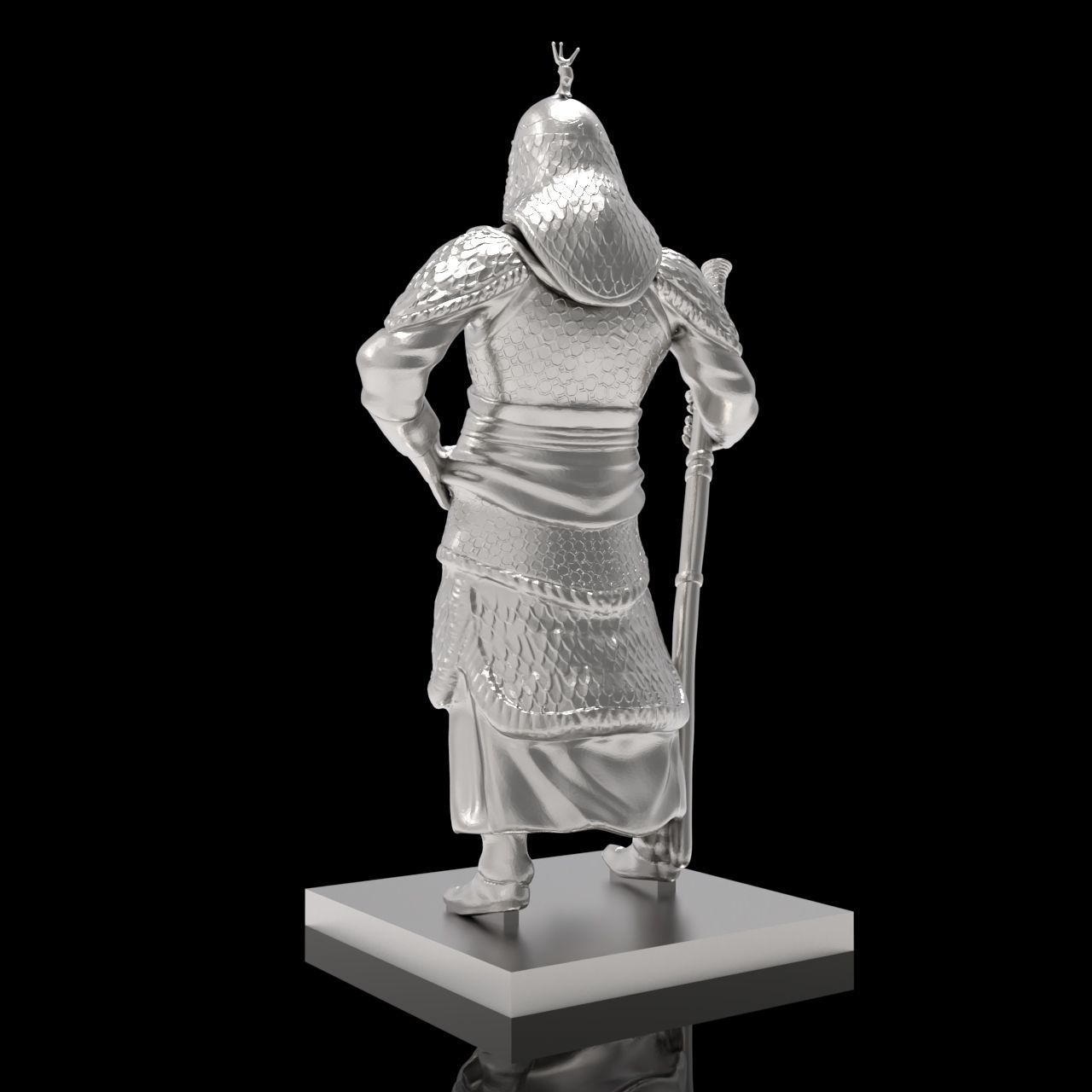 Admiral Yi Sun-Shin A Korean Hero Who Defeated Japan s Navy 3D print model_6