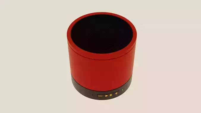 Bluetooth Speaker Free 3D model