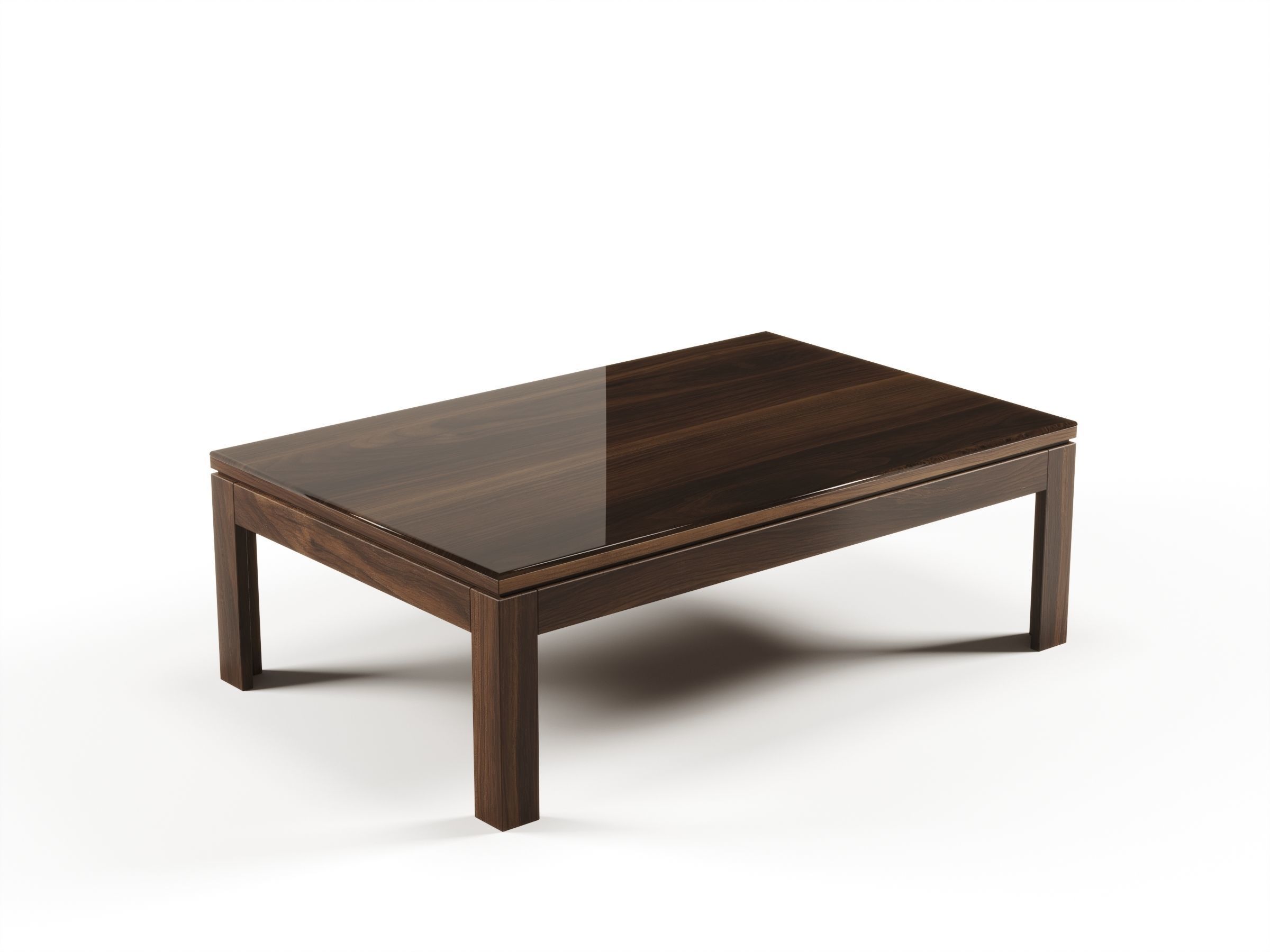 Modern Office Coffee Table 2 For Director Free 3D model_1