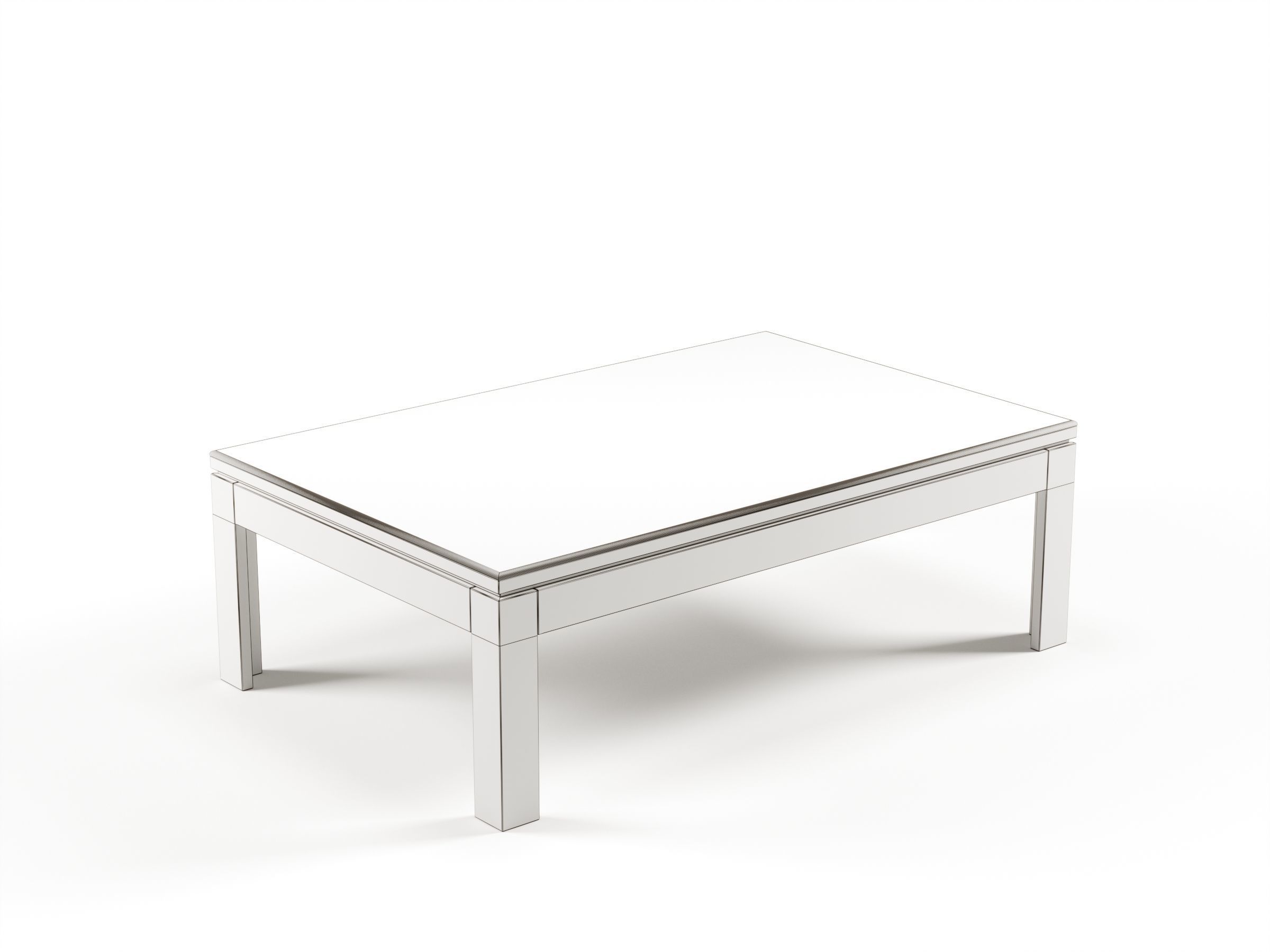 Modern Office Coffee Table 2 For Director Free 3D model_2