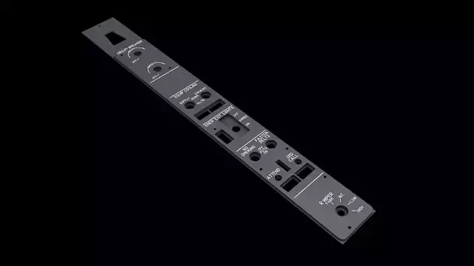 BOEING 737 OVERHEAD - CENTRAL PANEL