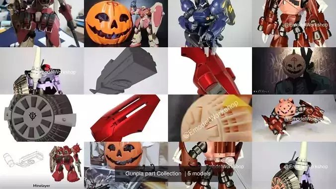 Gunpla part Collection  