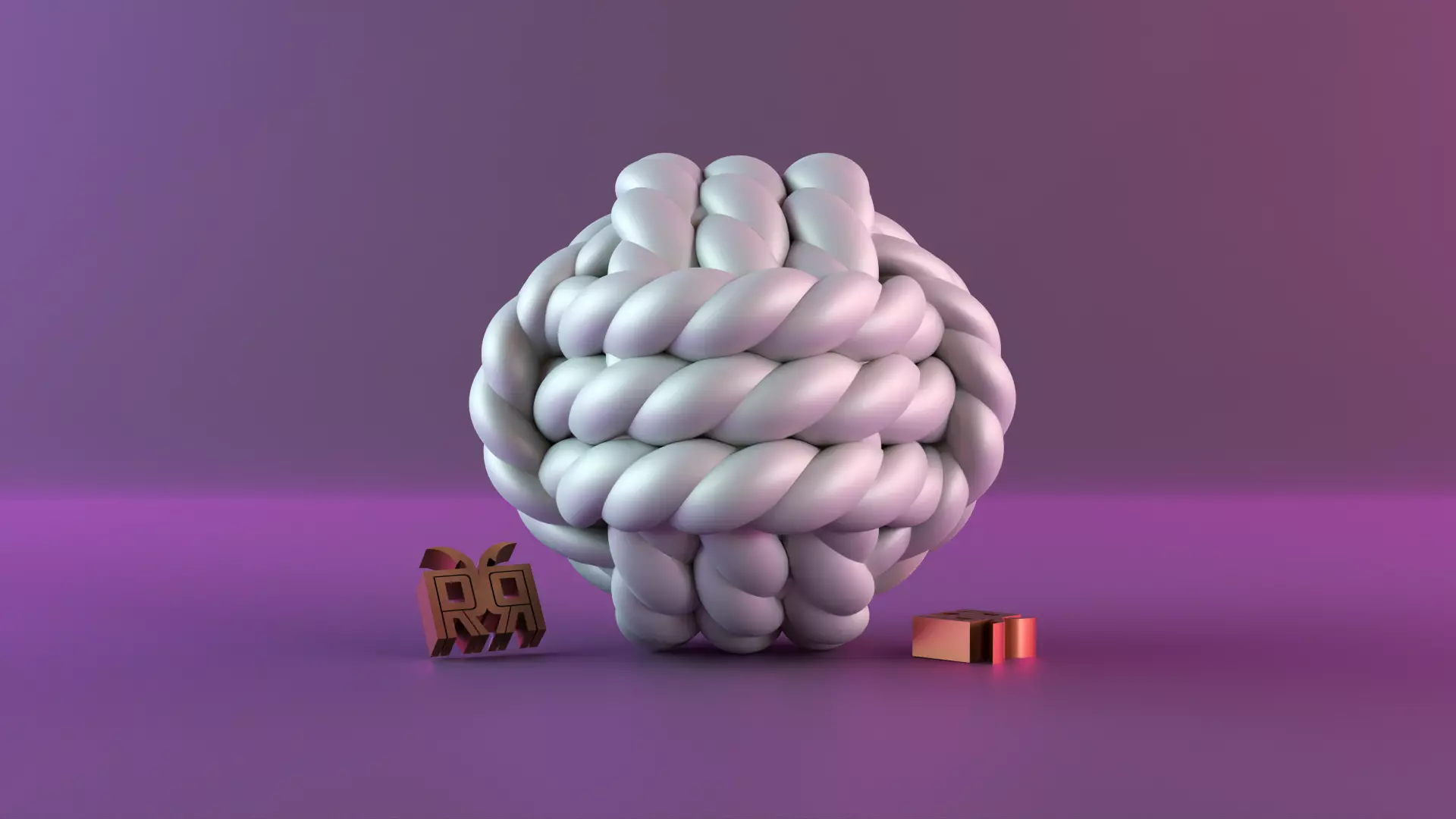 Wool candle 3D print model_0