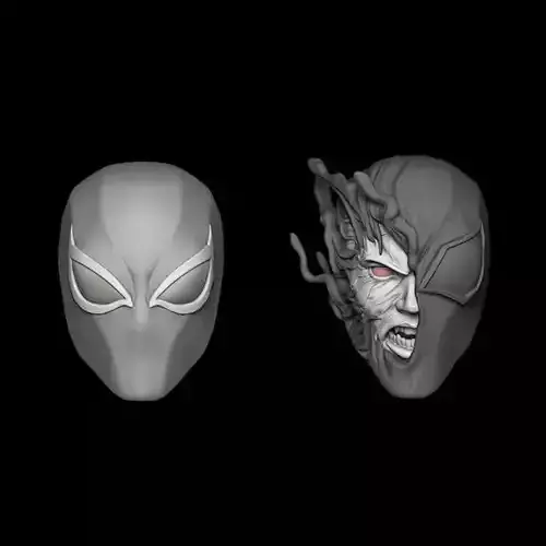VENOM HEADS 3D model