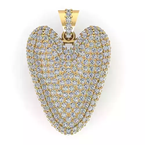 V ALPHABET PENDANT 3D print model