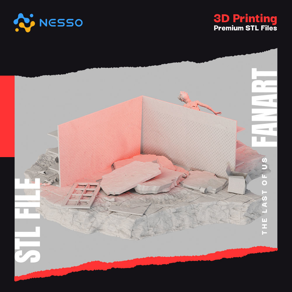 FANART THE LAST OF US- ROOM 3D print model_2