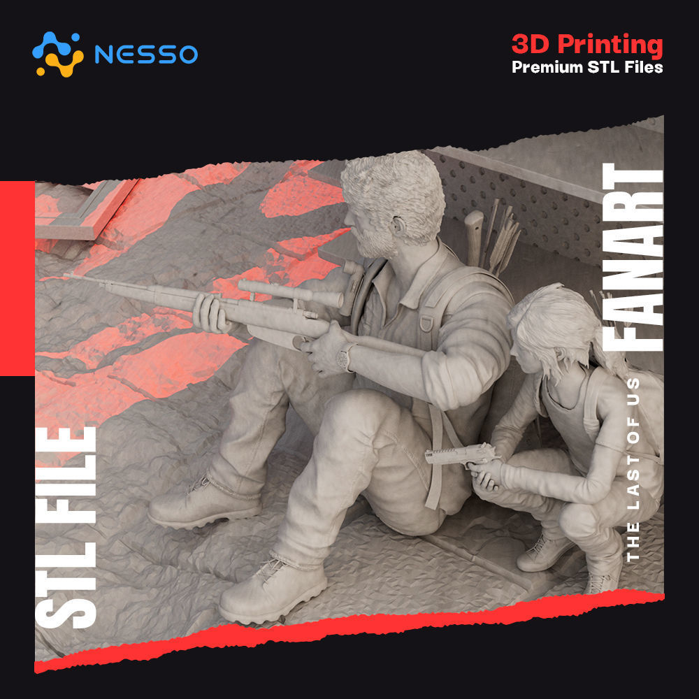 FANART THE LAST OF US- ROOM 3D print model_1