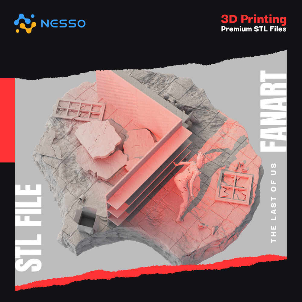 FANART THE LAST OF US- ROOM 3D print model_3