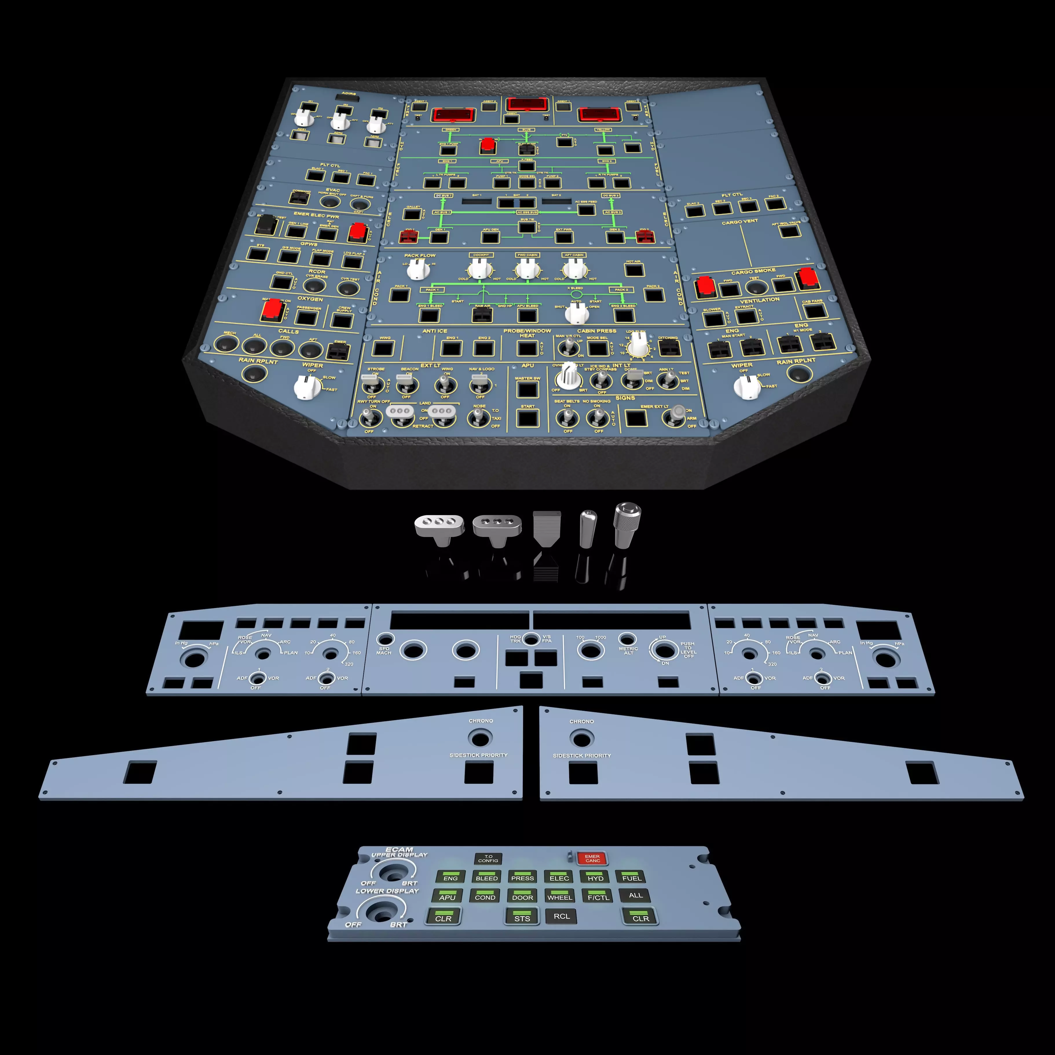 Airbus A320 Ultimate Kit 3D print model