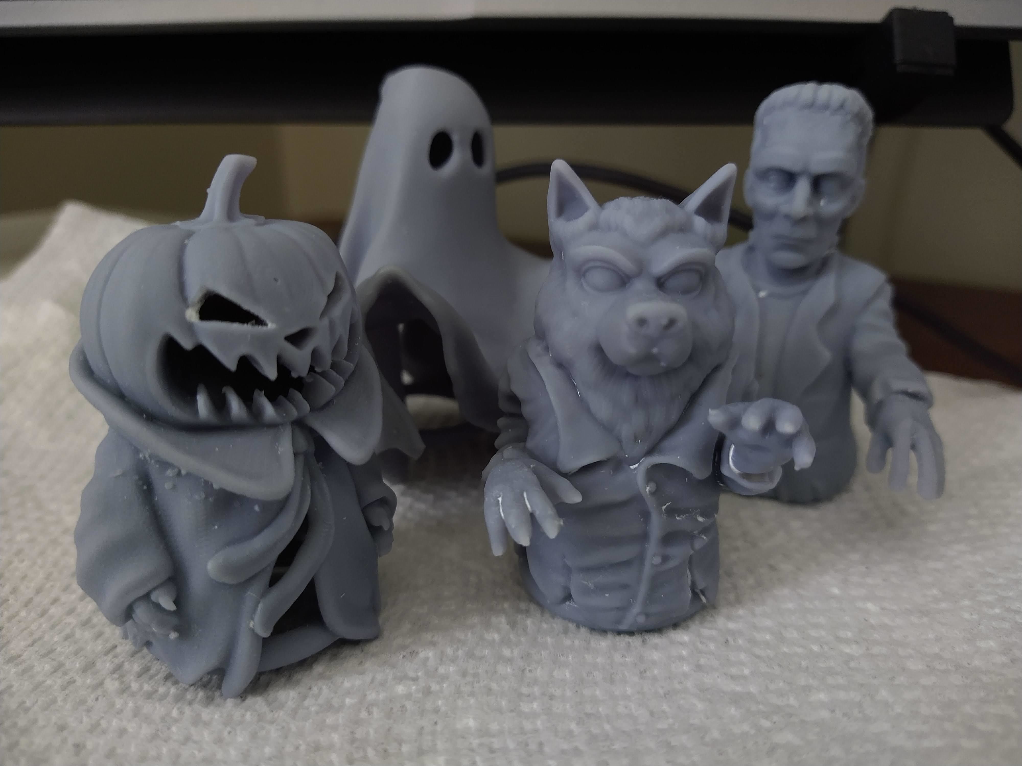 Finger Puppets Collection - Halloween Pack 1 3D print model_10
