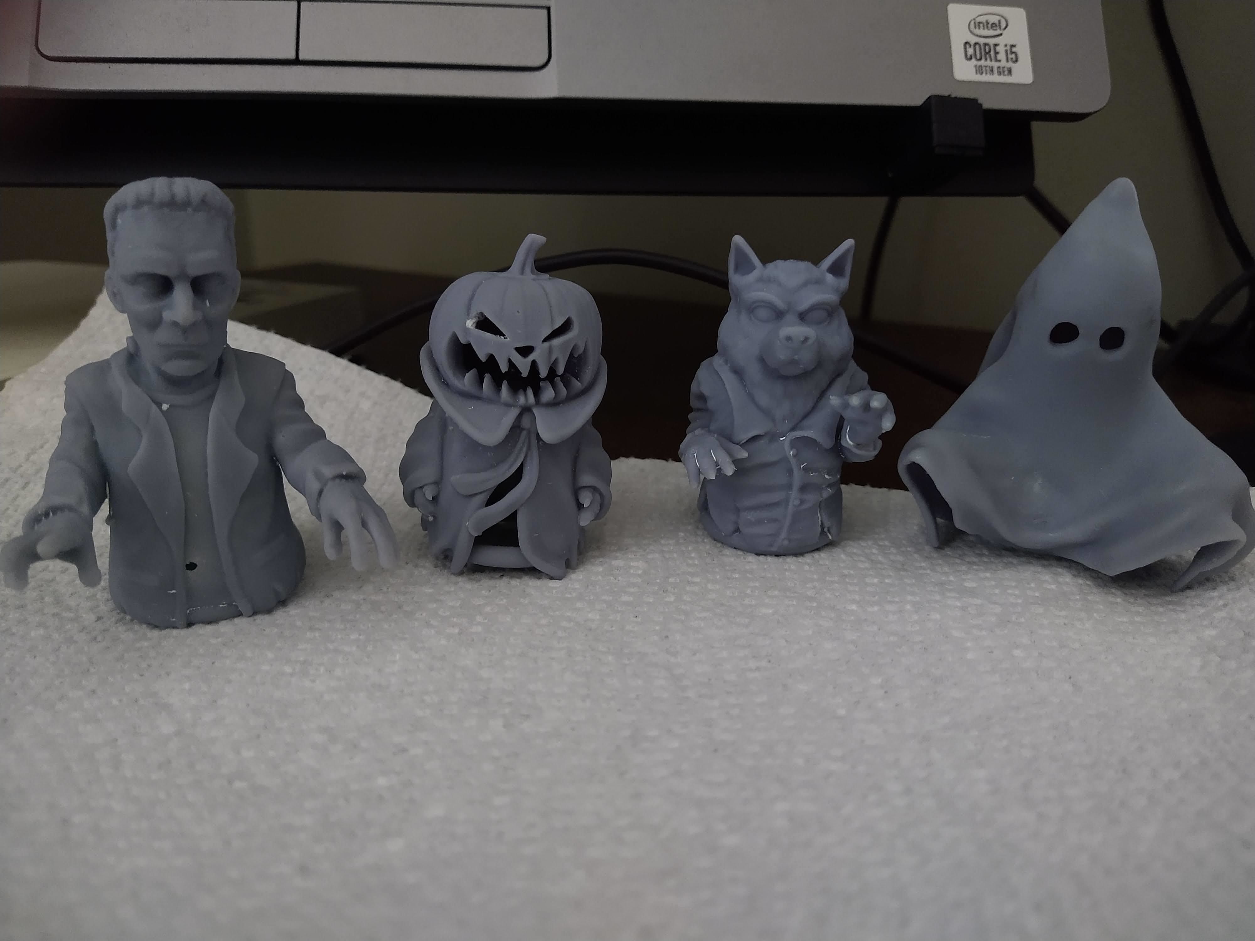 Finger Puppets Collection - Halloween Pack 1 3D print model_9