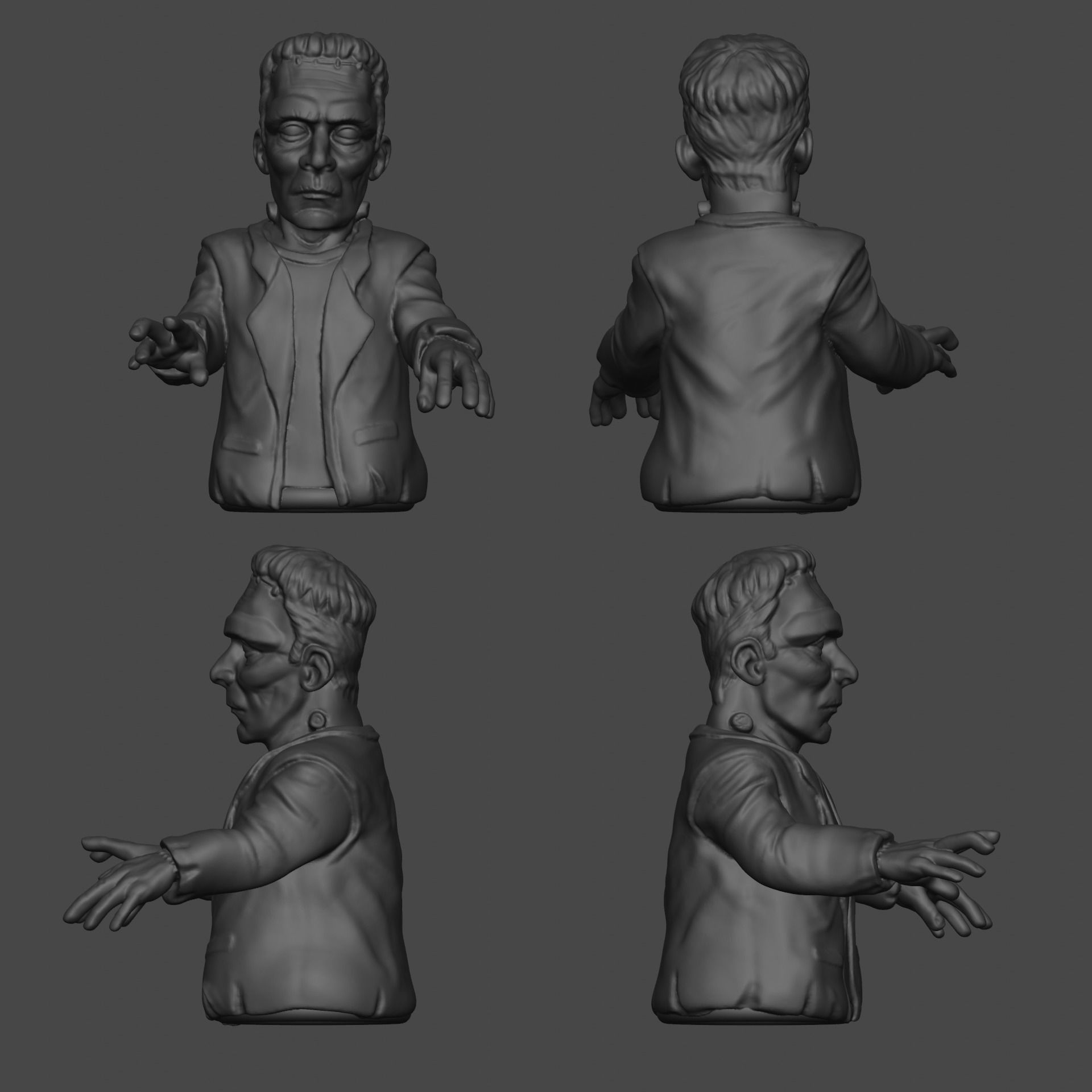 Finger Puppets Collection - Halloween Pack 1 3D print model_15