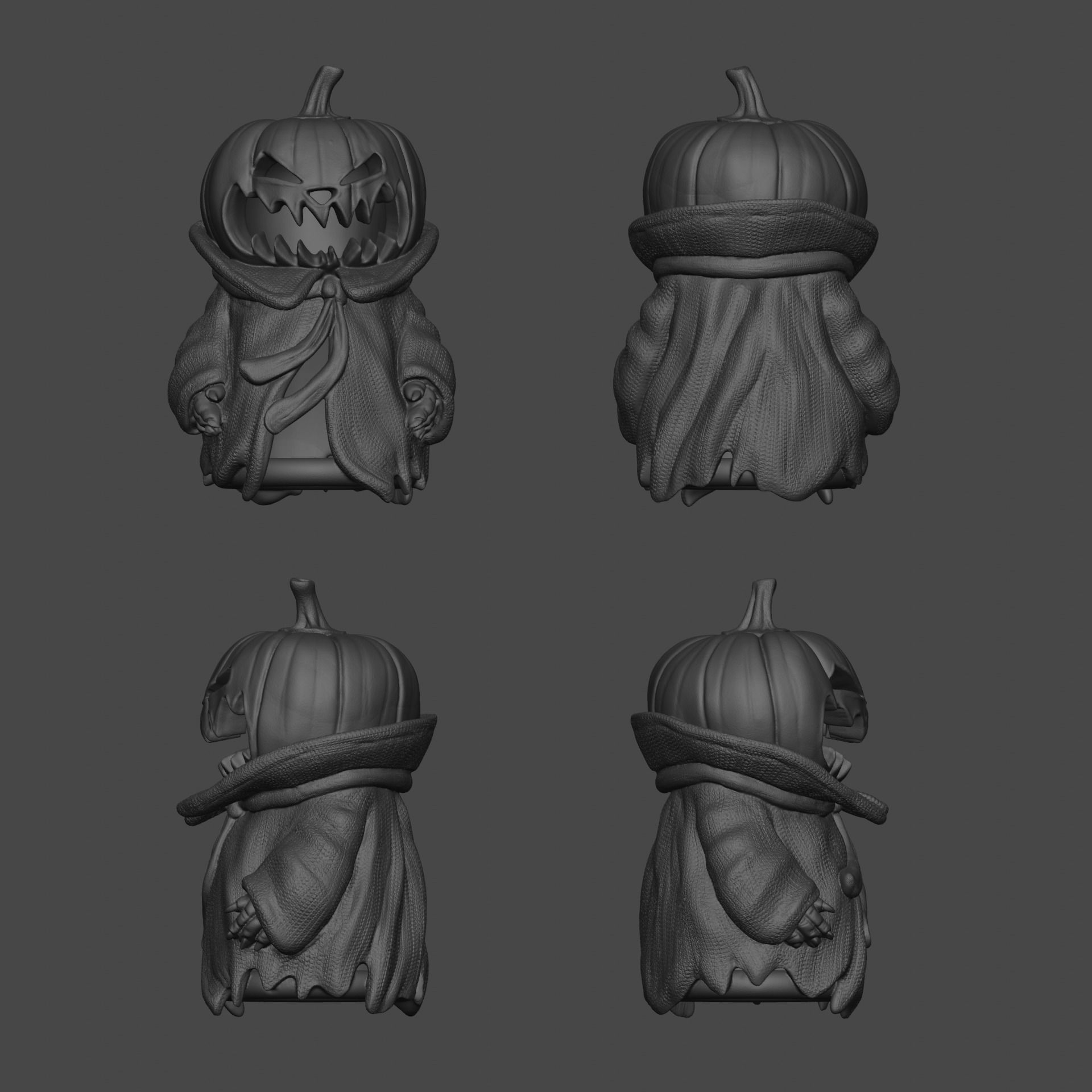 Finger Puppets Collection - Halloween Pack 1 3D print model_14