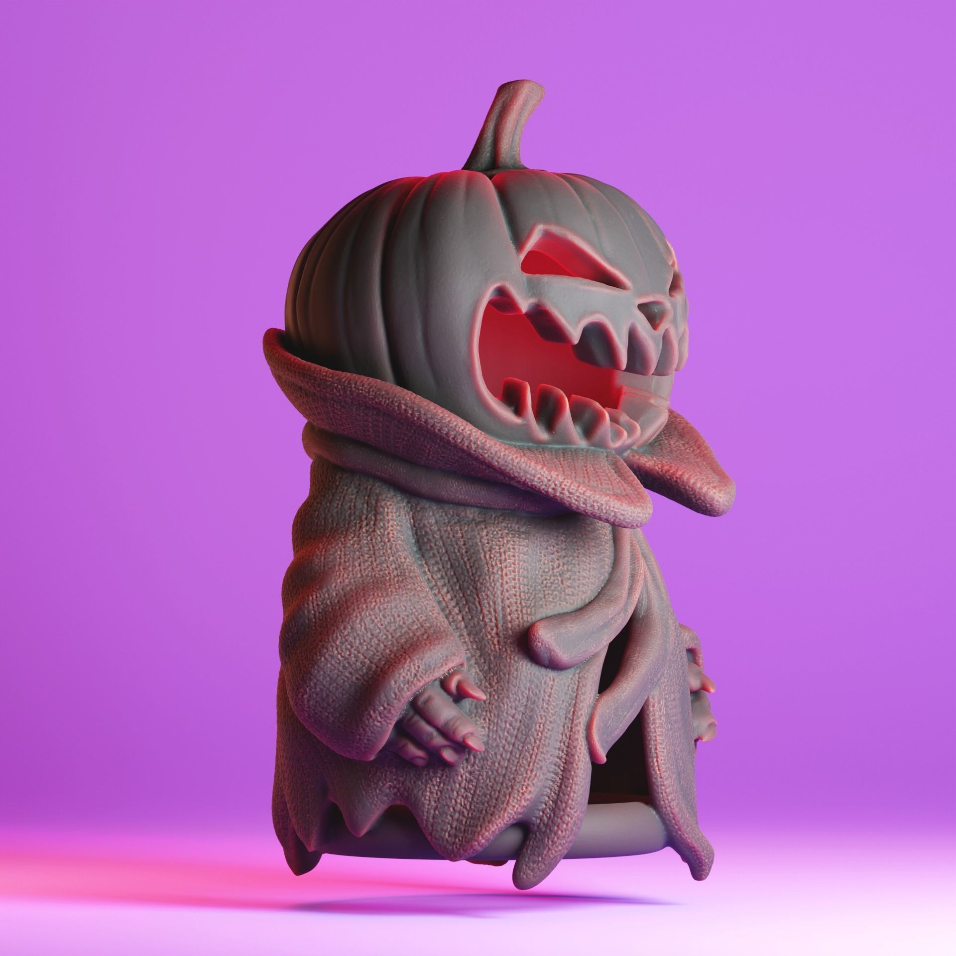 Finger Puppets Collection - Halloween Pack 1 3D print model_5