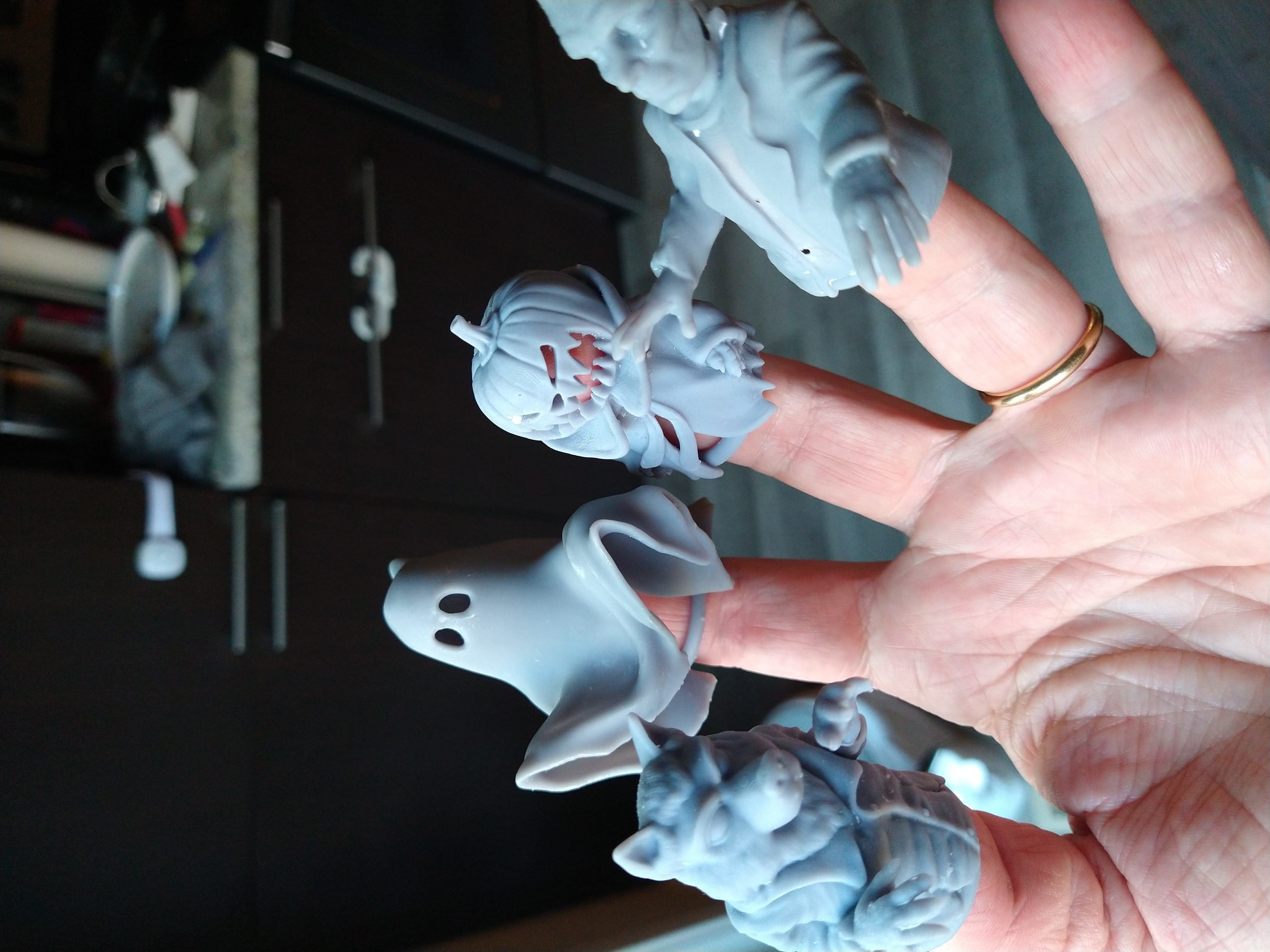 Finger Puppets Collection - Halloween Pack 1 3D print model_8