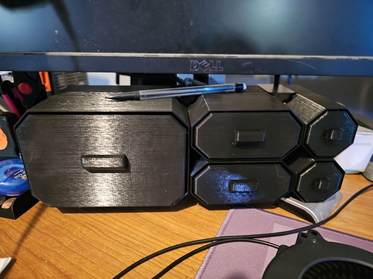 Modular Organizer Box 3D print model_1