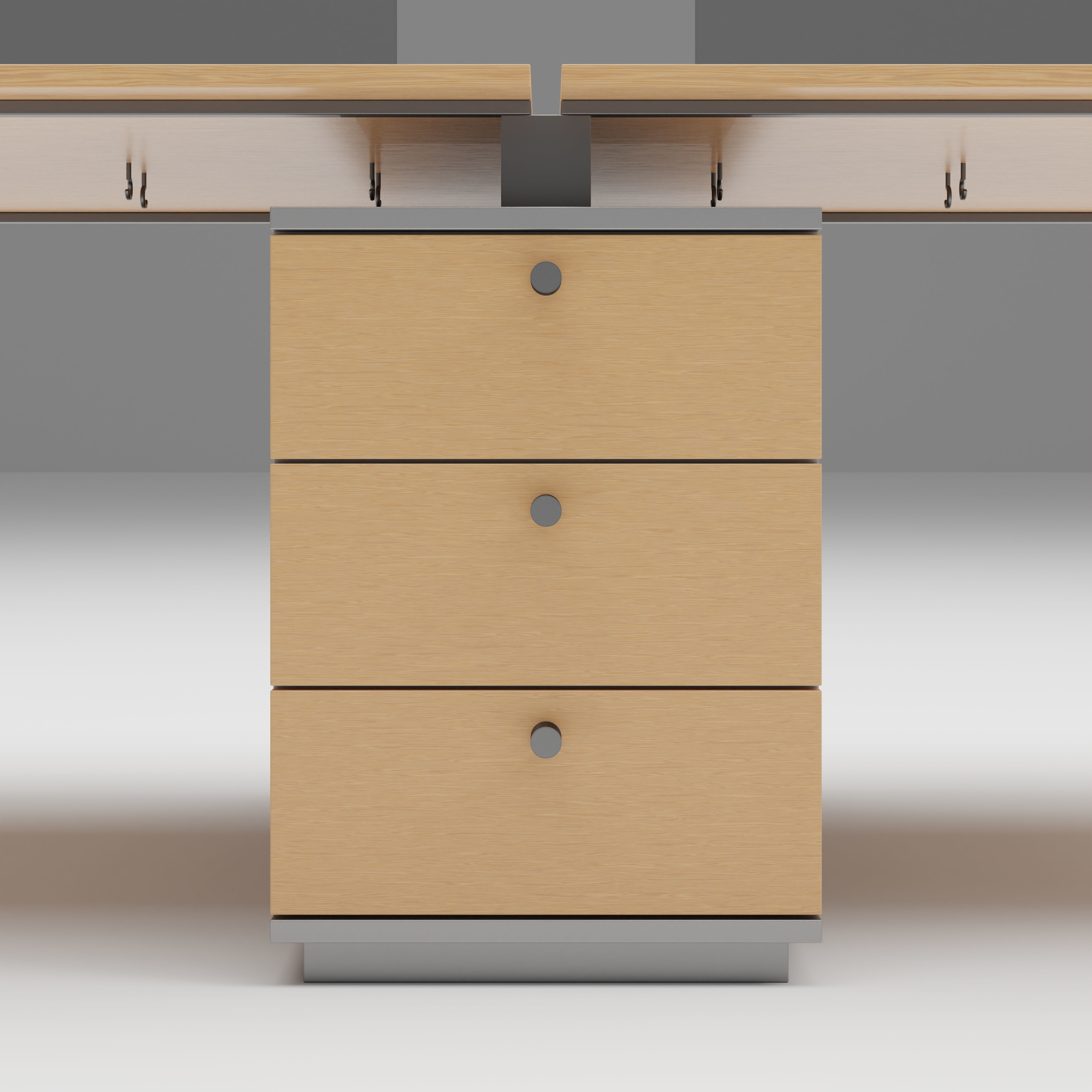 Office IT Department Workstation V1 3D model_4