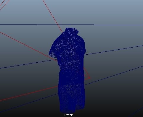 Cycling Waer Low-poly 3D model_5