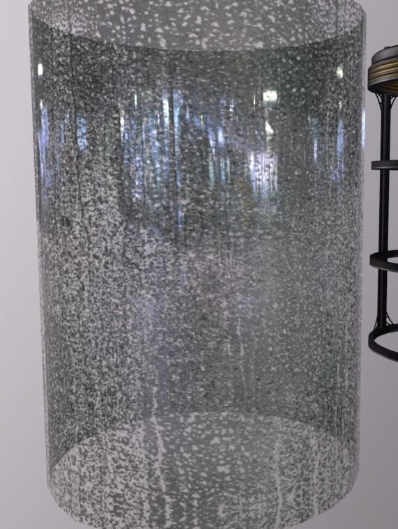 Machine B2 Mixer Low-poly 3D model_3