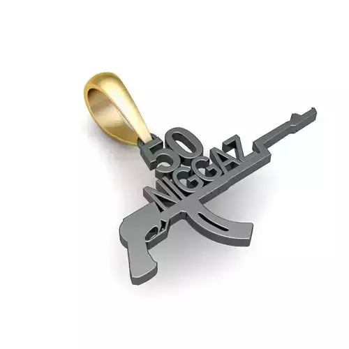 GUN PENDENT