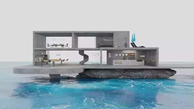 Ocean Villa 3D model