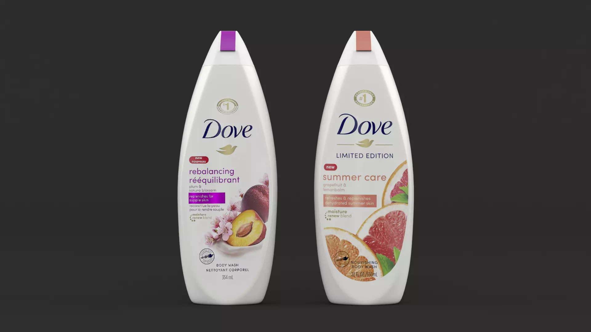 Dove Body Wash 3D model