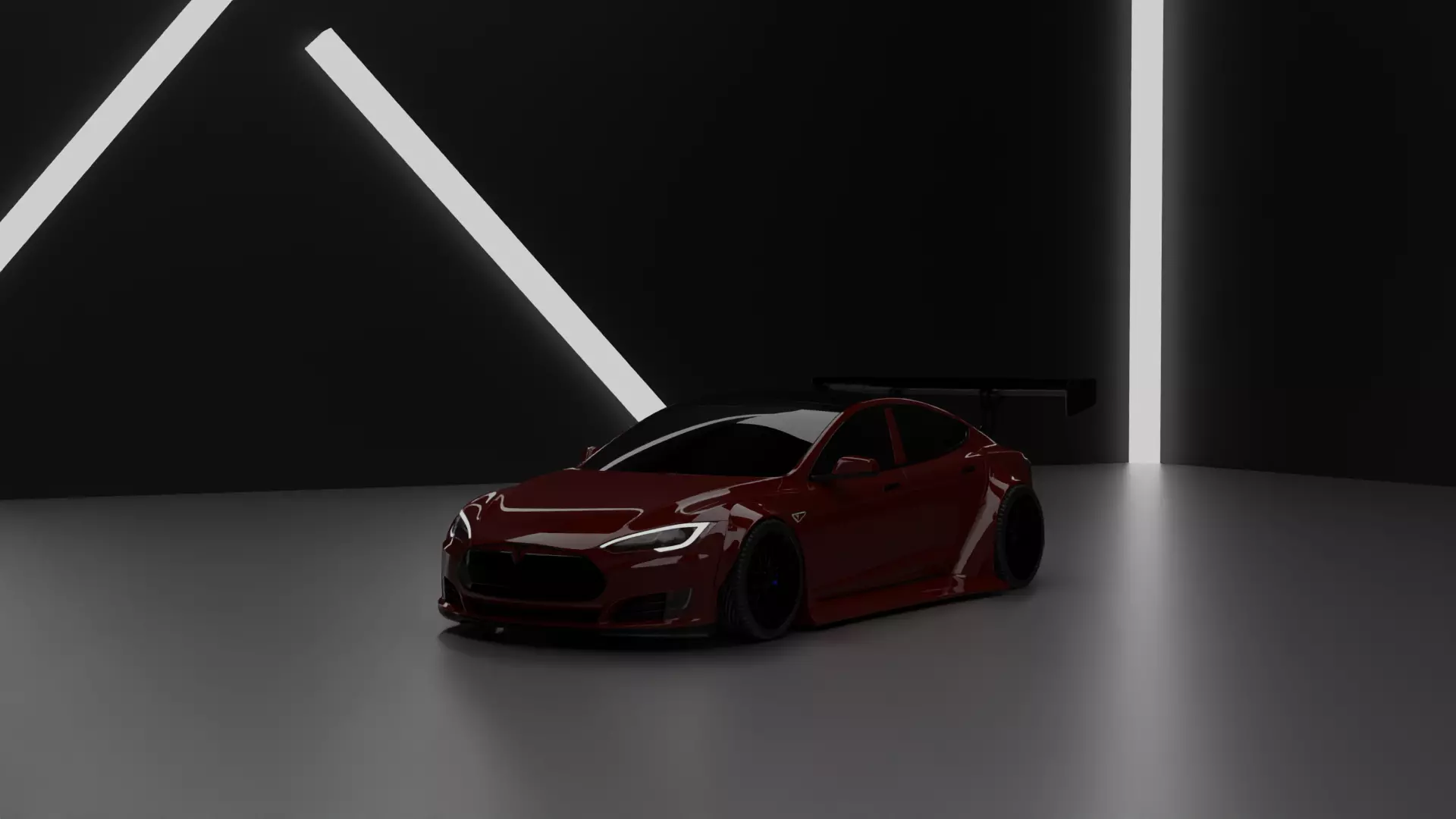 Tesla 3D model_0