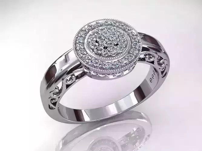 Halo Verragio Style Ring