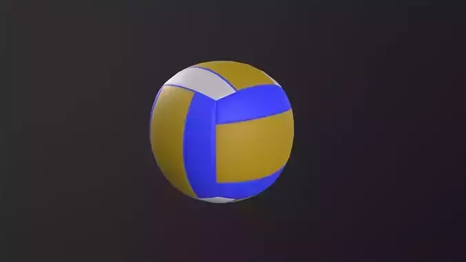 Volleyball 3D Model