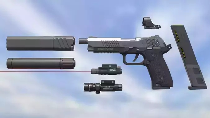 Pistol Burst-Single Fire Splinter 18