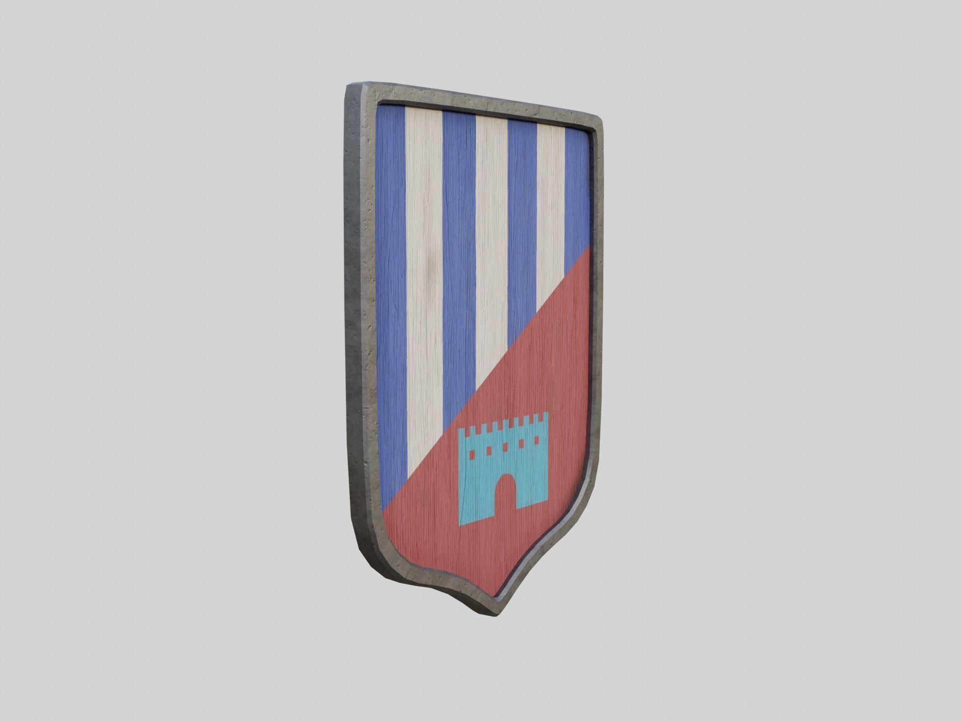 Coat Of Arms Collection 2 Low-poly 3D model_6