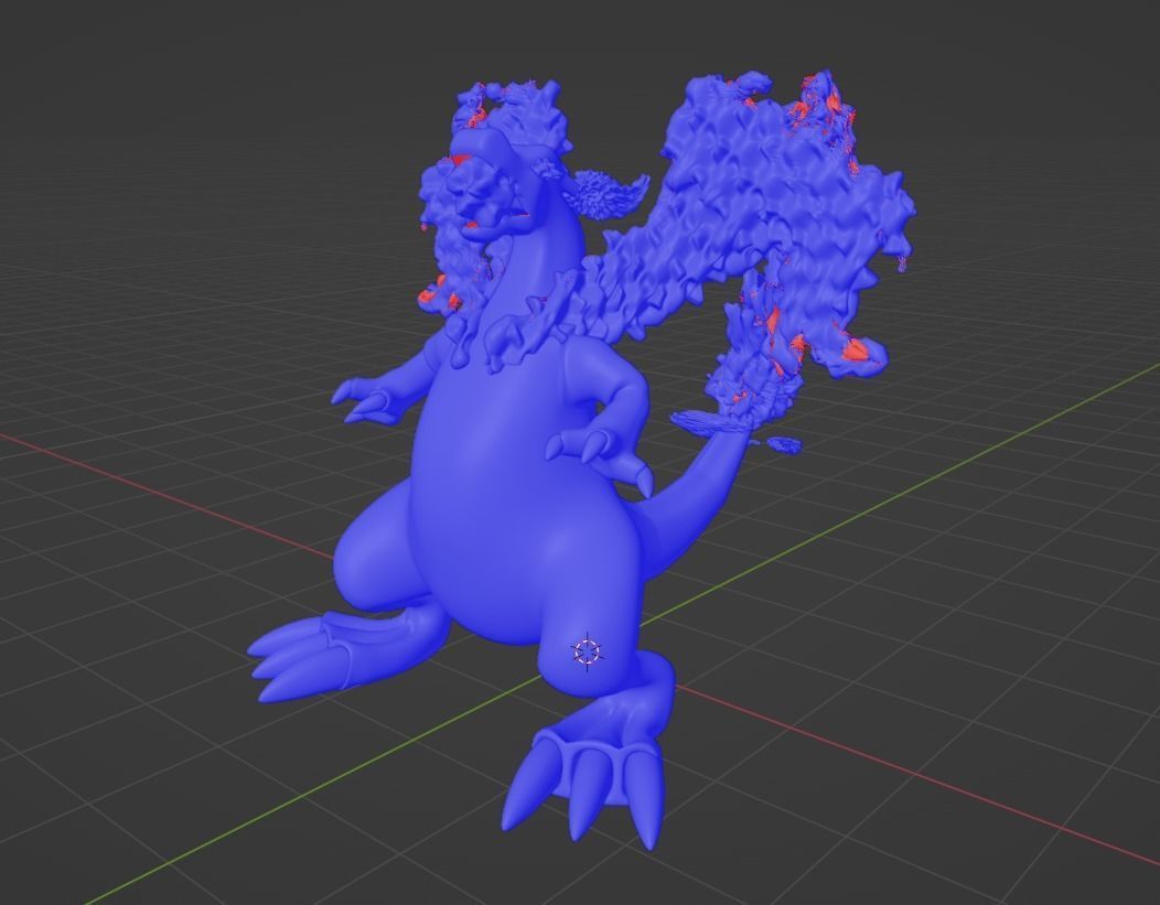 Gigantamax Charizard - Pokemon 3D model_12