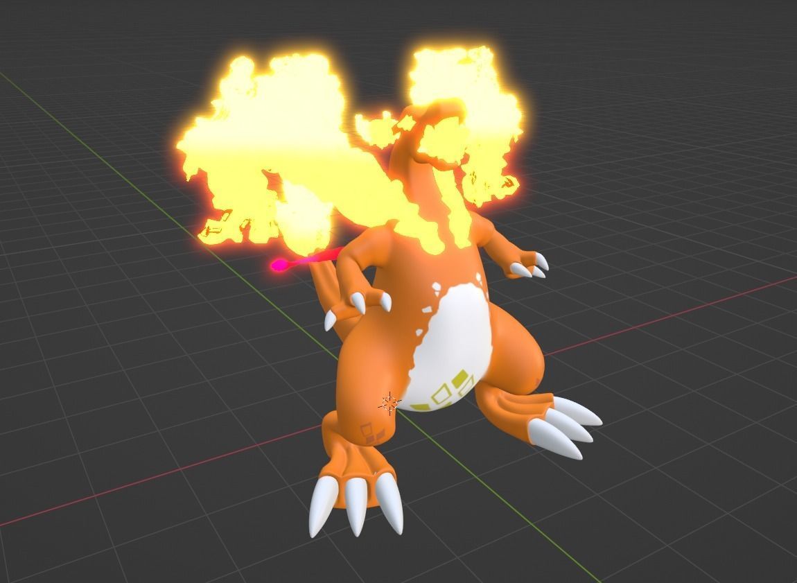 Gigantamax Charizard - Pokemon 3D model_2