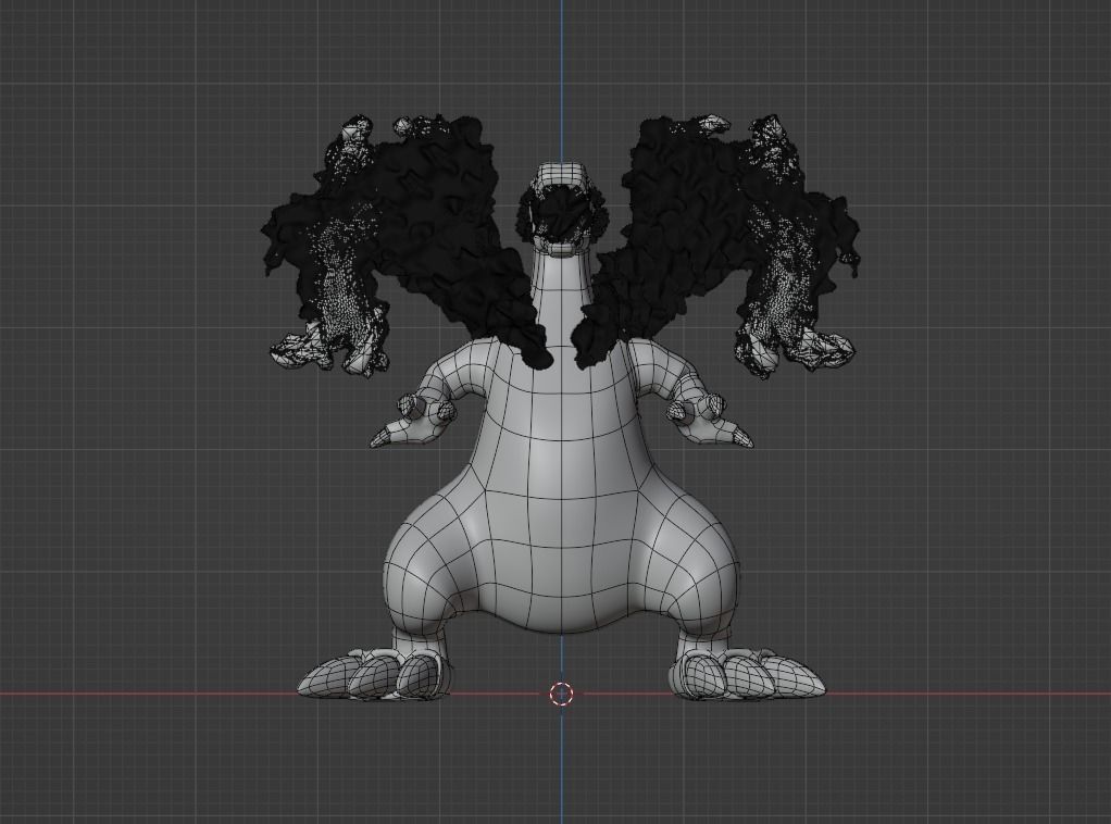 Gigantamax Charizard - Pokemon 3D model_7