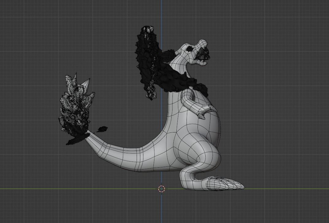 Gigantamax Charizard - Pokemon 3D model_10