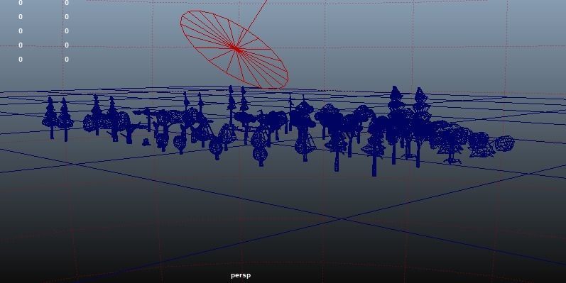NatureScapes Lowpoly Trees and Rocks Pack Low-poly 3D model_7