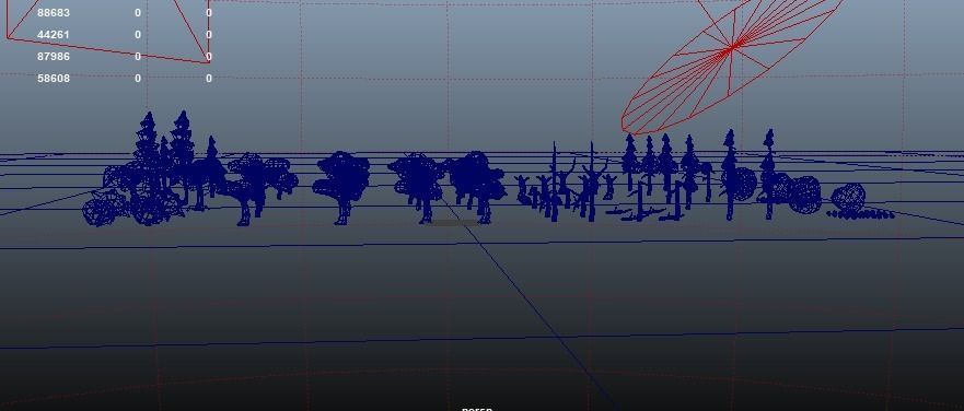 NatureScapes Lowpoly Trees and Rocks Pack Low-poly 3D model_13