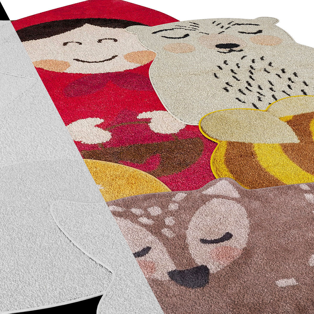 Children carpets 2 3D model_2