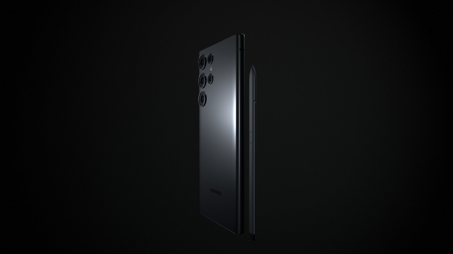 Samsung s23 Free low-poly 3D model_1