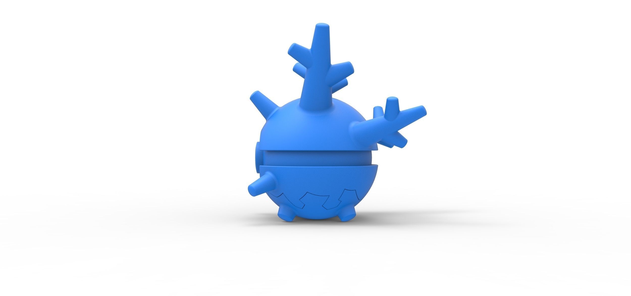 Corsola orb 3D print model_15