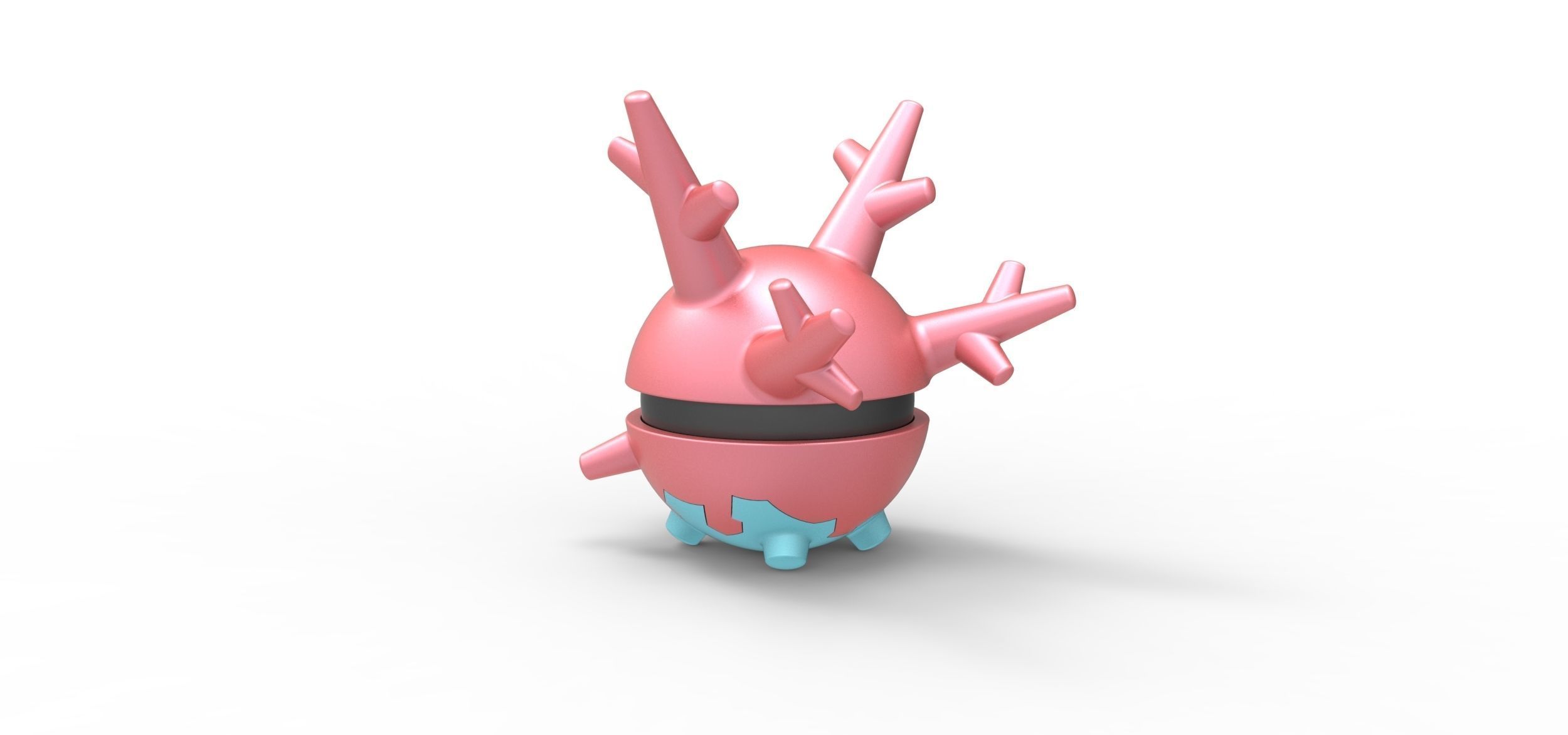 Corsola orb 3D print model_7