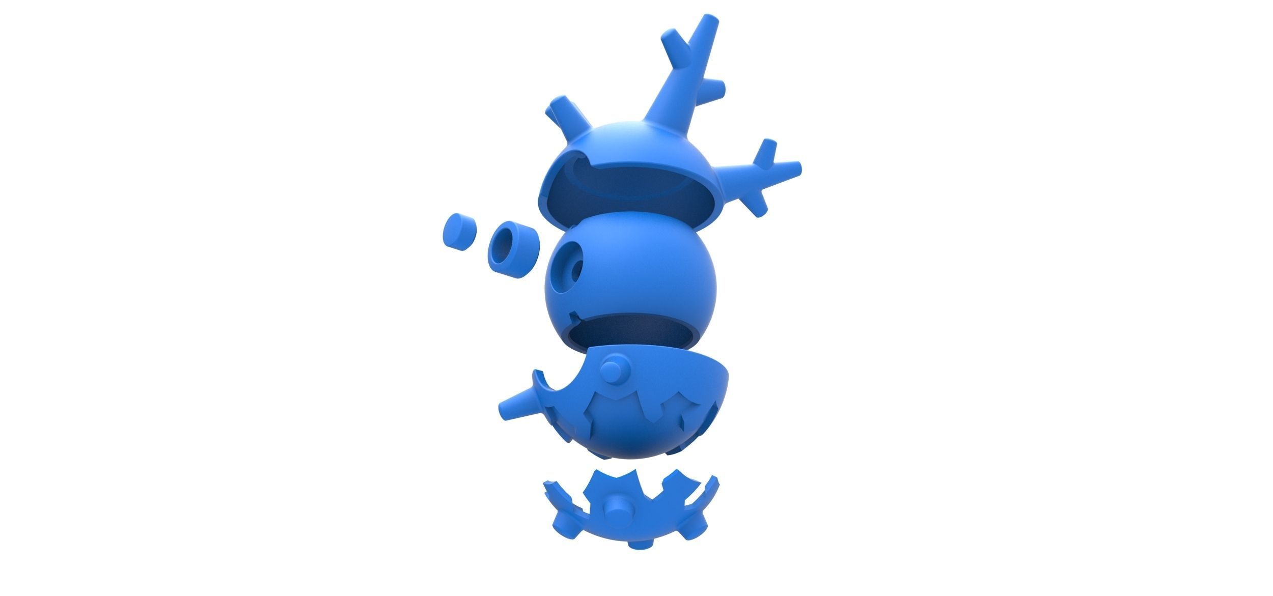 Corsola orb 3D print model_19