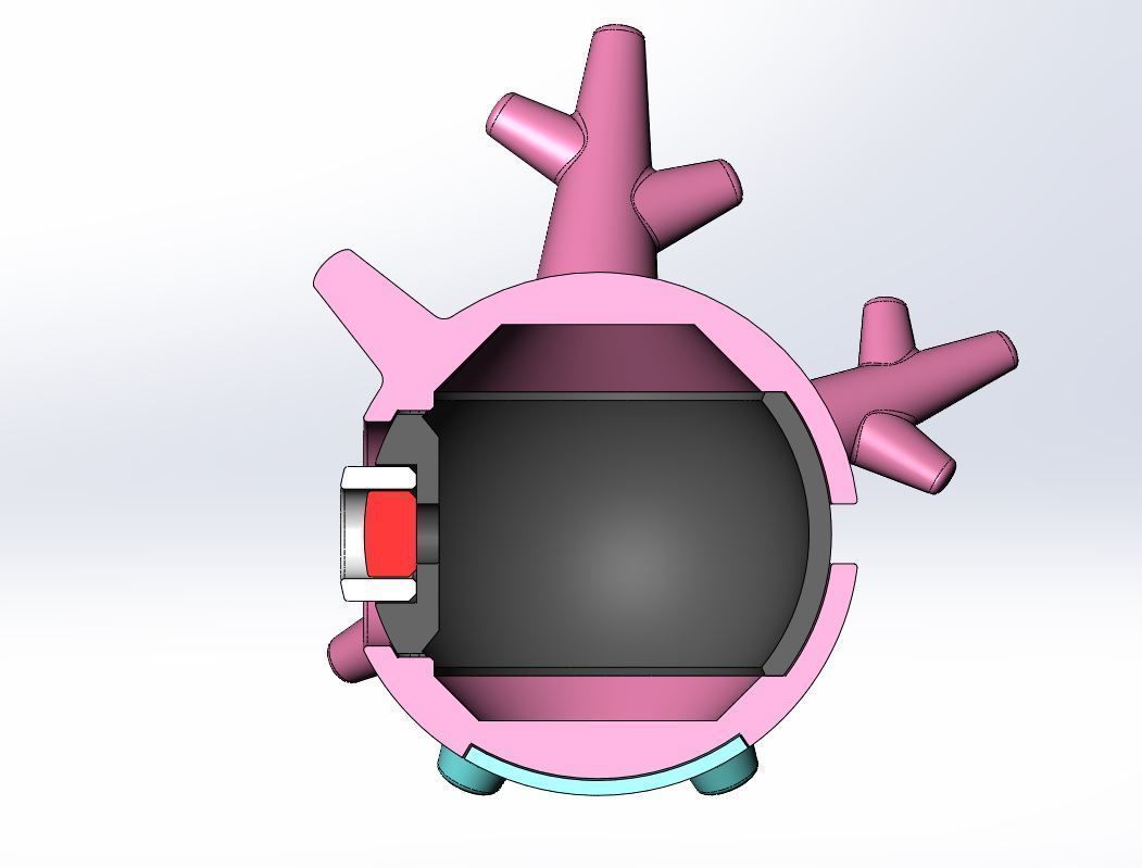 Corsola orb 3D print model_23