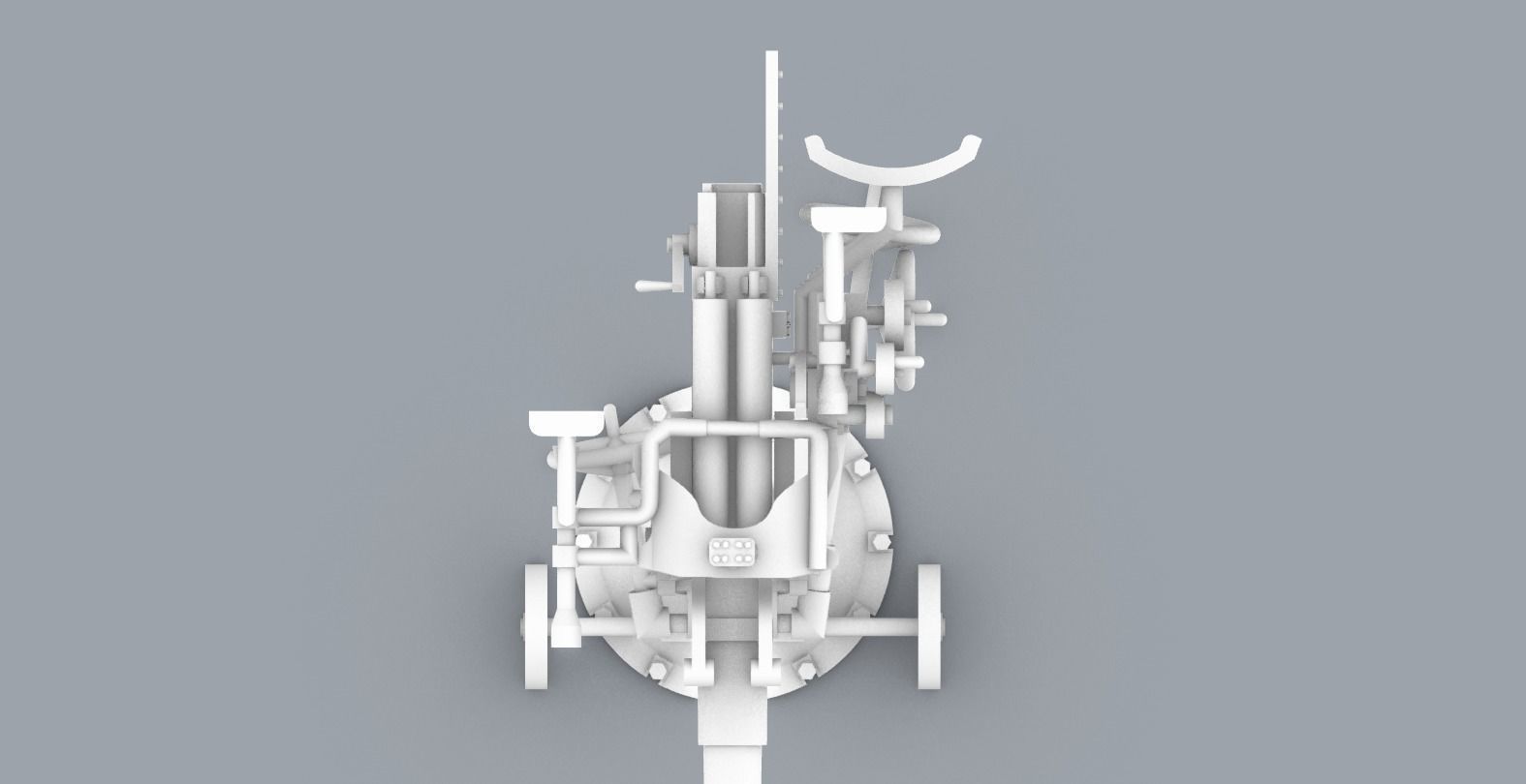3D model Skoda 7cm K10 VR / AR / lowpoly CGTrader