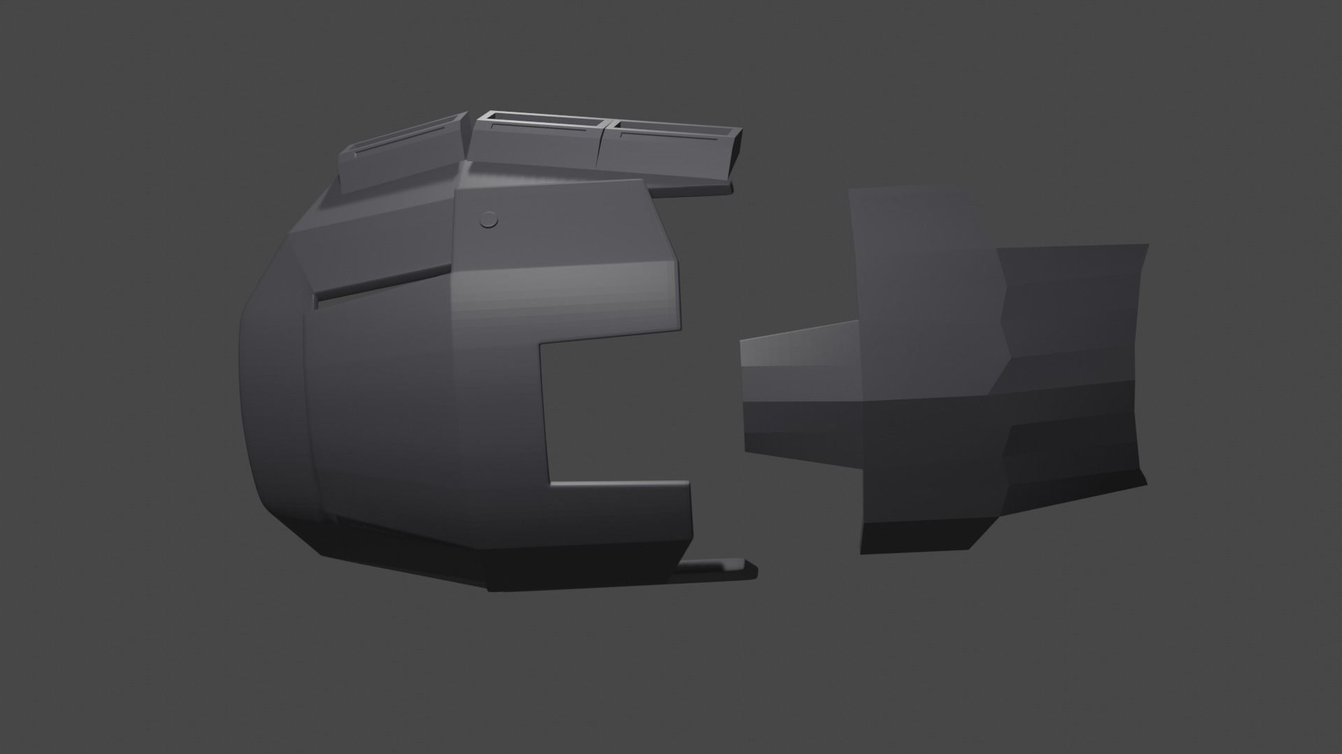 epaule ben affleck suit 2023 3D print model_5