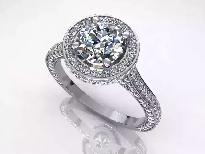 Halo Expert Diamond Ring